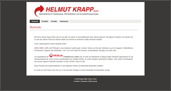 Desktop Screenshot of krapp-gmbh.de